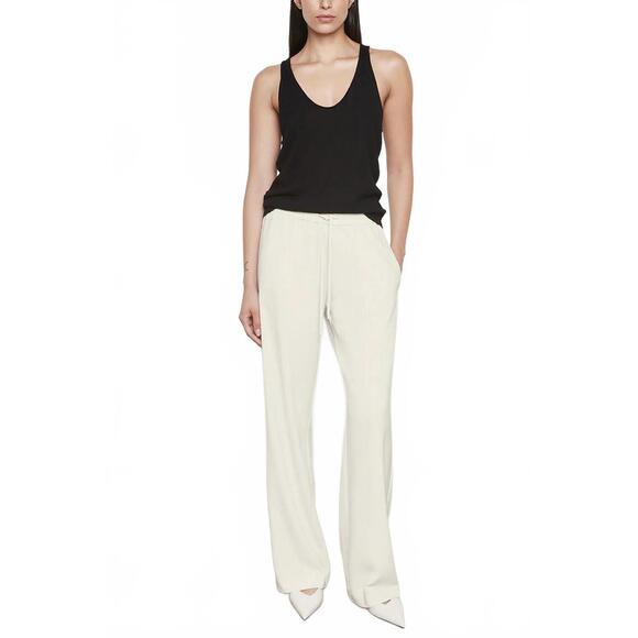NEW ENZA COSTA crepe resort pant in cream